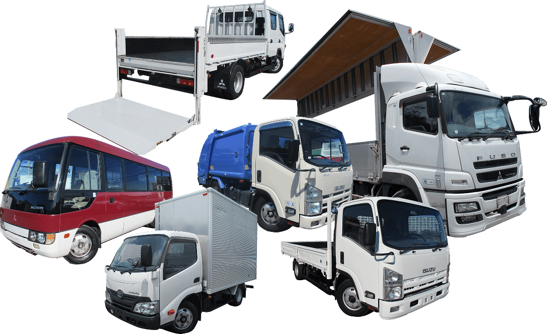 多様な車種の画像