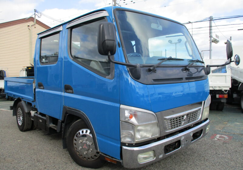 ★在庫車両　平成21年式　三菱/キャンターガッツ　積載1.25トン　Wキャブ　全低床/5速MT　荷寸209/159/37　乗車定員6人　地上高：89cm　タイヤサイズ：185/75R15　★お問い合わせ番号：0464★