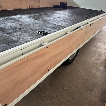 アオリ内側補修