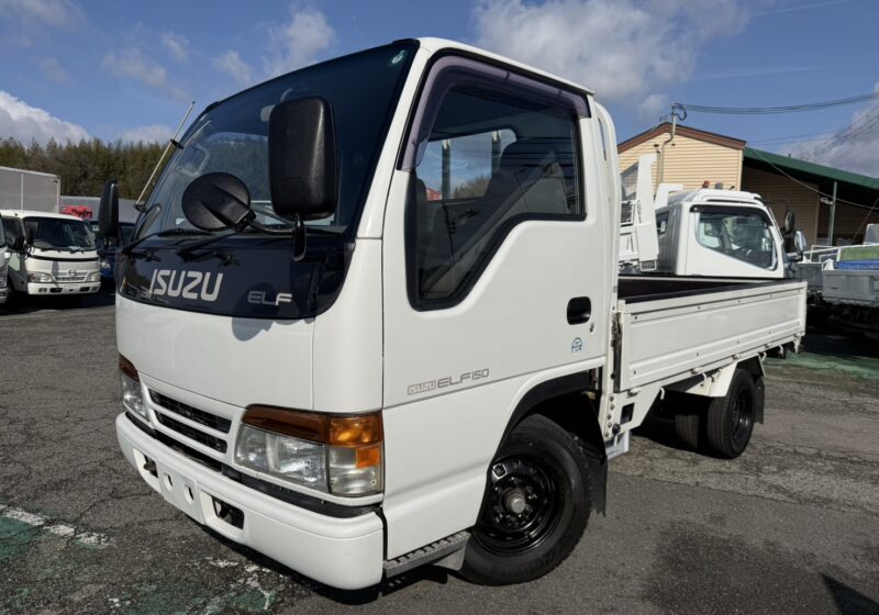平成6年式　いすゞ/エルフ　積載1.5トン　標準平　低床/5速MT　荷寸283-160-38　ターボ無し/DPFなし/4ナンバー/ロープフック/94馬力/NOX不適合　★お問い合わせ番号：1823★