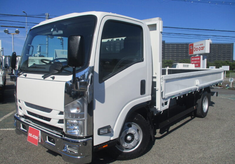 平成28年式いすゞエルフ 3.3トン積載 カスタム ワイドロング 高床 MT 荷寸434/208/38 床板・鳥居鉄板 ETC 床フック3対 両側電格ミラー ミラーヒーター 坂道発進補助装置 アイドリングストップ★お問い合わせ番号9173★