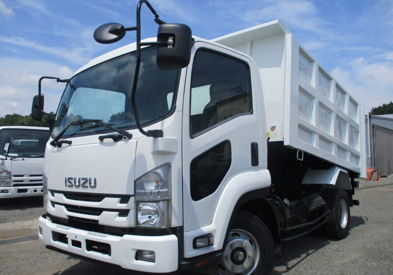 平成29年式 いすゞ フォワード 積載3.2トン 土砂禁/強化ダンプ 新明和製 6速MT ETC 左電格ミラー キーレス オーバーヘッドコンソール レベライザ★お問い合わせ番号：3803★