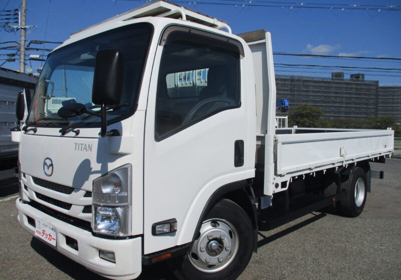 令和2年式　マツダ　タイタン　積載4.45トン　増トン！　ワイドロング　高床　6速MT　荷寸432-207-37　床鉄板　鳥居鉄板　ＥＴＣ　バックカメラ　ドライブレコーダー　アオリ開閉補助装置　左電格ミラー　175馬力　★お問い合わせ番号：0038★