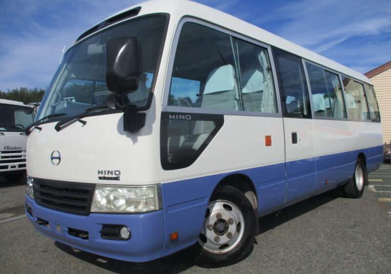 平成26年式　日野 リエッセⅡ　29人乗り マイクロバス オートスイングドア　AT車　バックカメラ モケットシート 電動ミラー　☆送迎バス☆観光仕様☆　 ★お問い合わせ番号：6327★